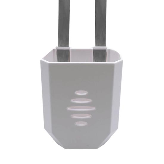 Toalettankkrok Restuppbyggnad Rosthållare Förhindrar Fäste Enkel Installation Motståndskraftig Plast Toalettrengöringshållare