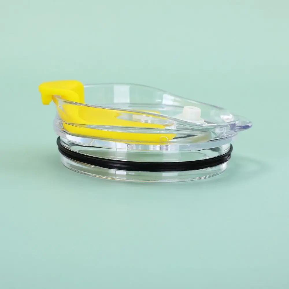 Modern 40oz Water Bottle Cover Transparent Splash Spill Proof Cup Cap Replacement Double Drink Lid Water Cup Accessories