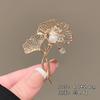 Broche: Broche de Roupa Sofisticado, Luxo Leve, , Minimalista, Elegante: Terno, Pérola, Acessório de Moda