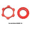 CANSUCC Bike Hub Disc Brake Center Lock Adapter Aluminum Alloy Center Lock Disc to 6 Pin Disc Adapter