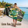 Sporting CP Design Beach Towel Custom Text Large Towel for Beach Vacation