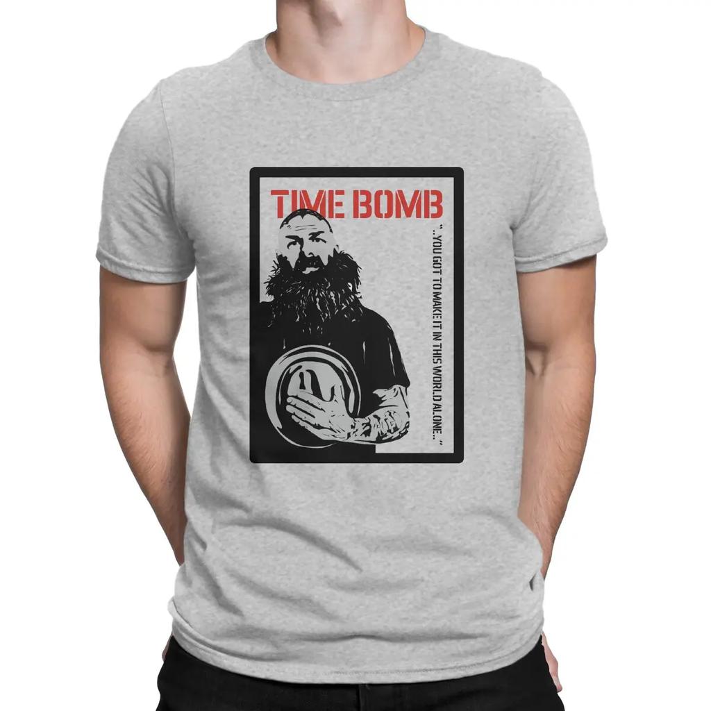 T-Shirt Time Bomb Vintage Pure Cotton Tee Shirt Short Sleeve Tim Timebomb T Shirts Crew Neck Clothing Gift Idea Unisex