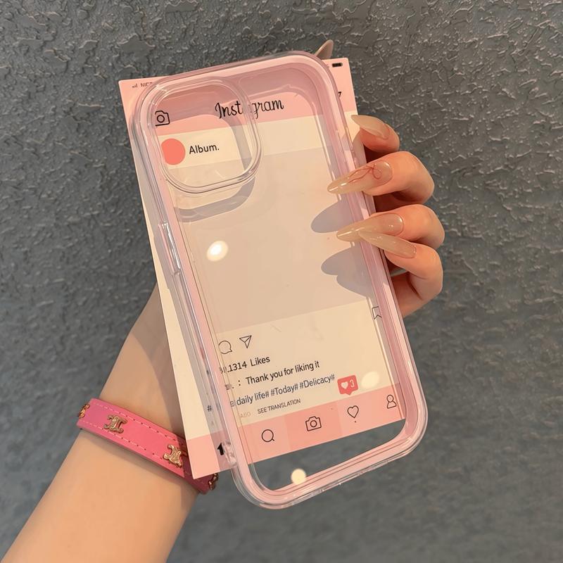 Transparent Candy Phone Case For iPhone 11 12 13 14 15 16 17 Pro Max Plus Air Clear Shockproof Bumper Back Cases Cover