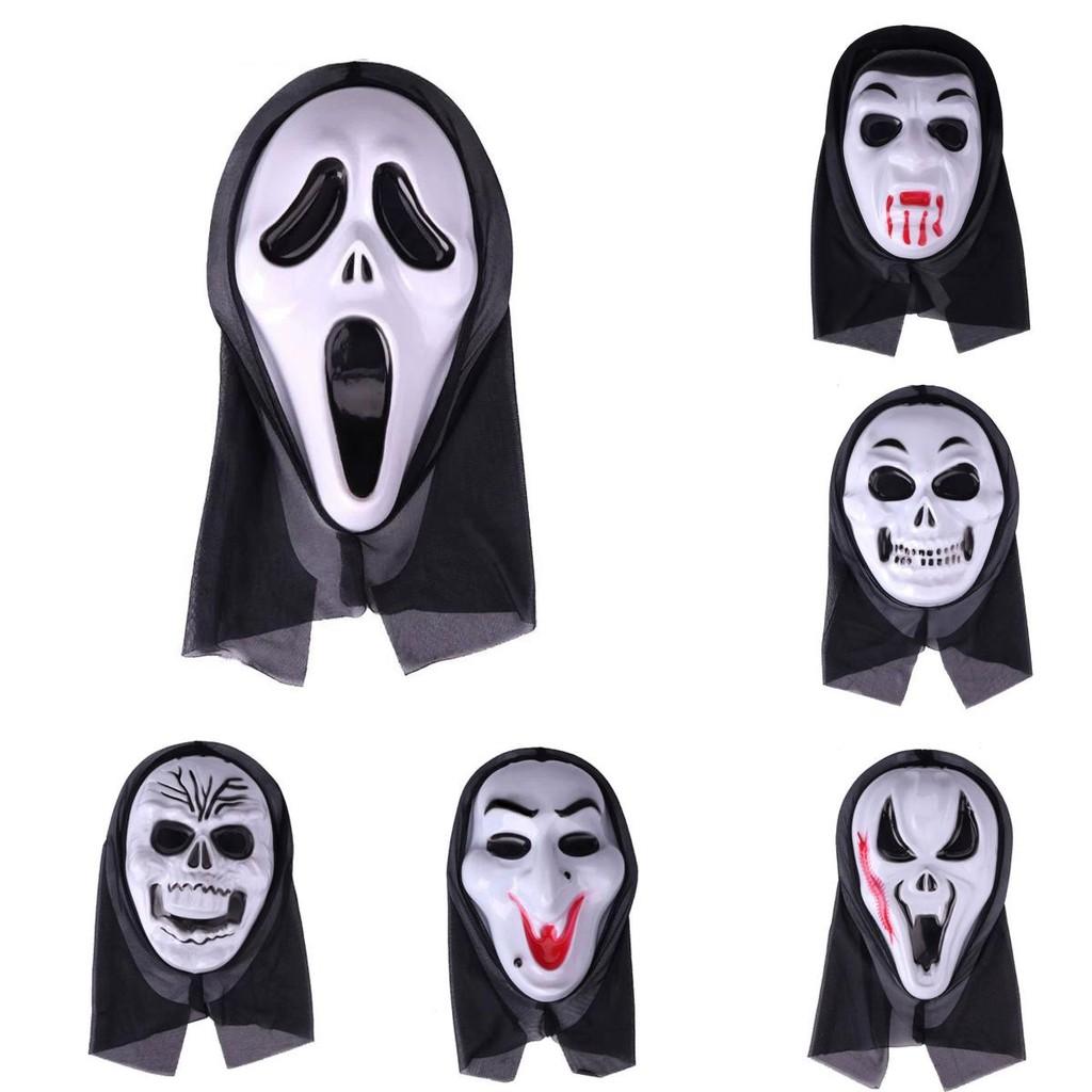 Ghost Vampire Screaming King Wizard Cosplay Mask Halloween Party Role Playing