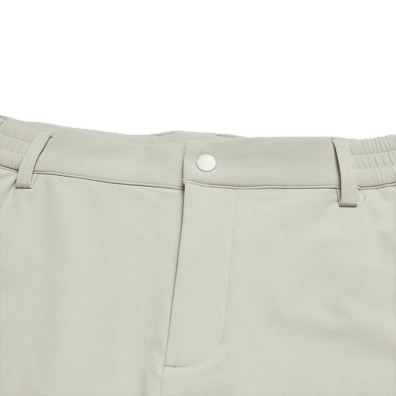 Fila Heritage Fashion Simple Classic Basic Comfortable Soft Versatile Woven Straight Leg Casual Pants Men Bottoms Light-Industrial-Brown F11M618803FBG