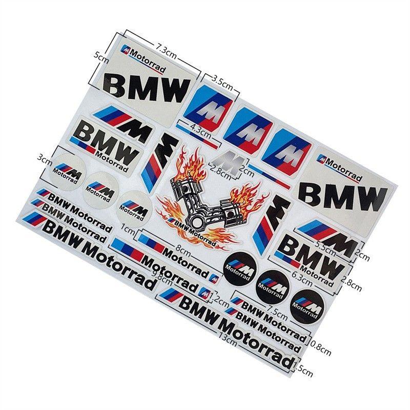 2026 Hot Motorcycle Car Helmet Body Reflective Decoration Sticker For BMW E90 E91 F20 E92 E93 E60 E61 F10 F07 E63 E64 F12 F13 F30 E87 F20