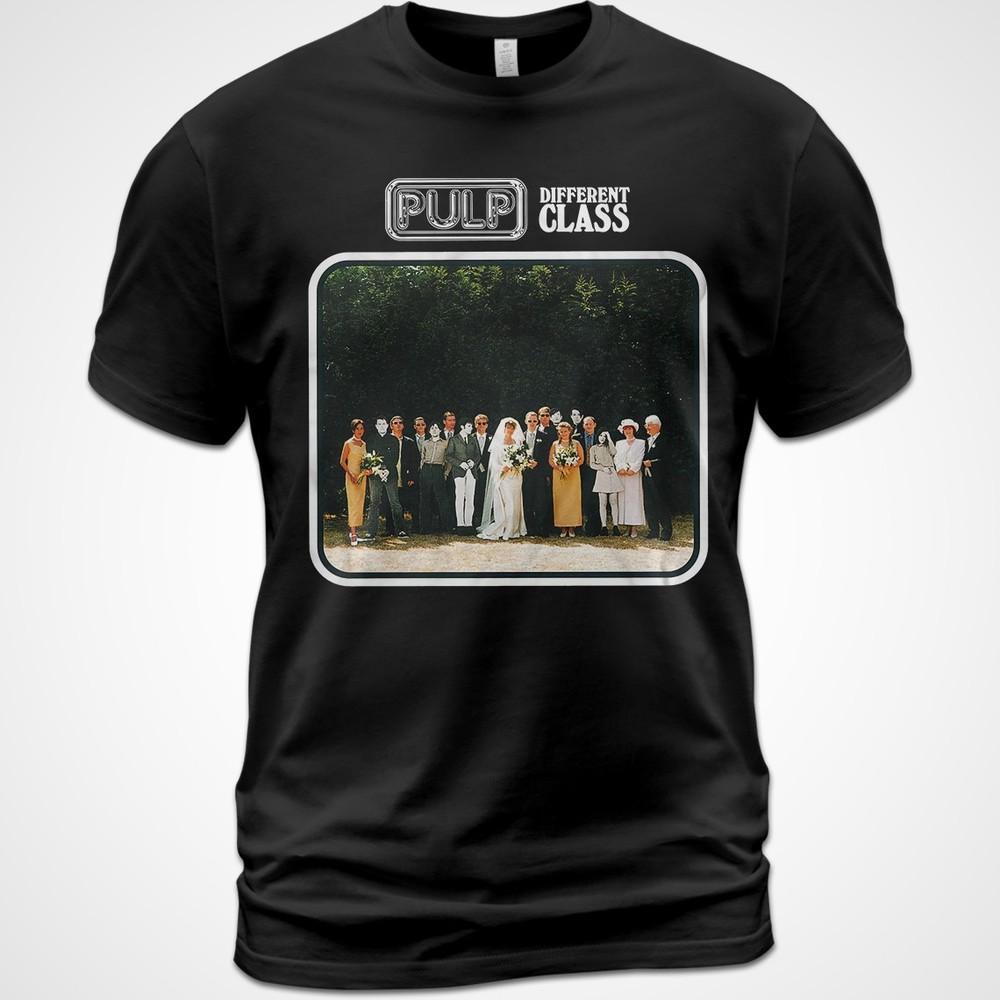 Cotton T-Shirt Pulp Different Class Album Tee Jarvis Cocker Candida Doyle Unisex T-Shirt XXXL
