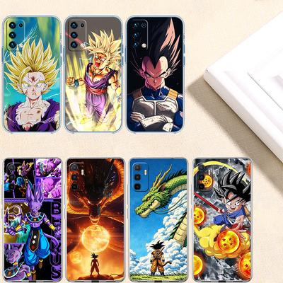RE26 Dragon Ball Goku Transparent Phone Case for Motorola Moto Edge 20 30 40 50 S30 Fusion Ultra Pro Neo Lite + G200 G23