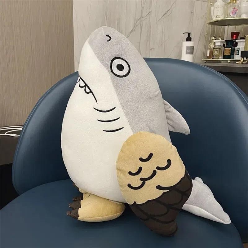 

Чистая красная акула, плюшевая игрушка, резная кукла, подушка, пародия, подарок для подруги, маленький сюрприз, студенческий подарок на день рождения 25cm