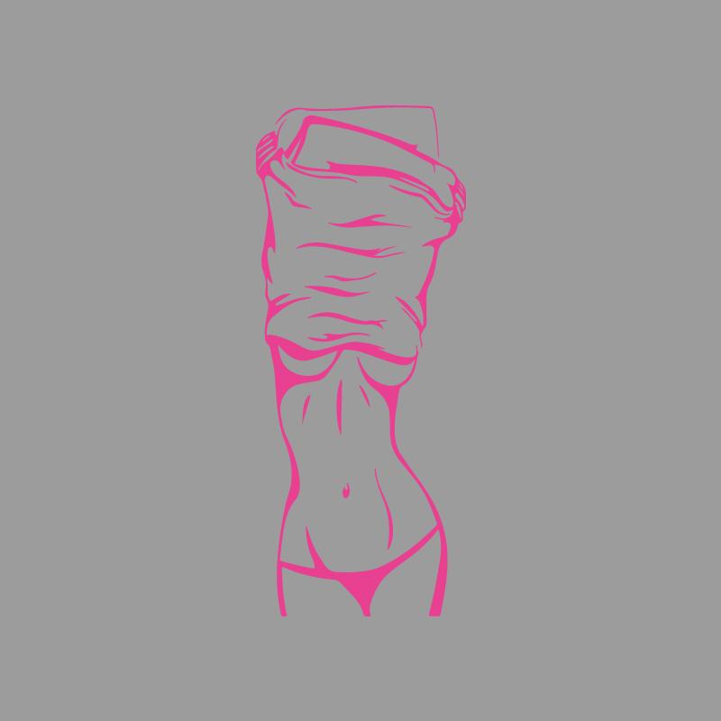 Sexy Lady Posing Decals & Bumper Creative&funny Stickers for Cartoon Fans&lover,high Quality for Car Trucks Motorcycles & Laptop