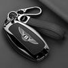Zinc Alloy Car Key Fob Case Cover Protector Shell 3/4 Buttons for Bentley Flying Spur Continental GT Bentayga Mulsanne Accessory