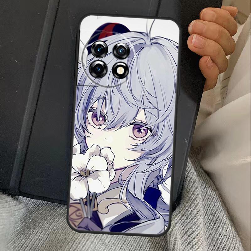 Genshin Impact GanYu Game Case For OnePlus 15 13T 13 12 11 13R 12R 10R 10T 8T OnePlus Nord 5 CE 3 4 Lite N20 N30 Cover