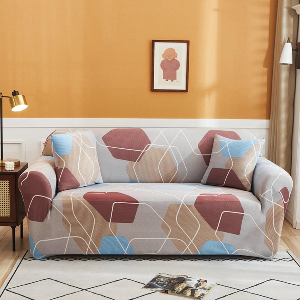 Elastic Sofa Slipcover Full Coverage Non Slip Stretchable Sofa Protector for Home Decor
