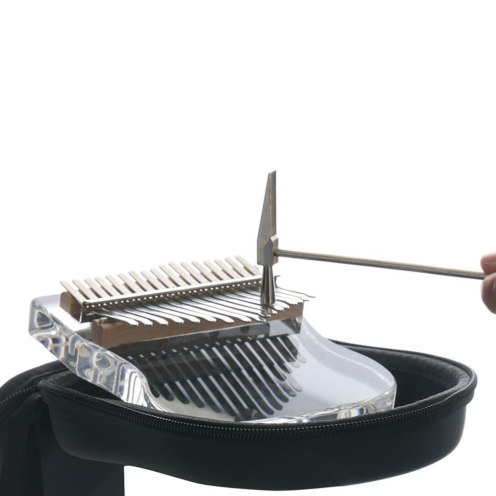 21 Keys Kalimba DIY Keys+Bridge+Tuning Hammer Musical Instrument Accessories Lightweight Portable Music Elements