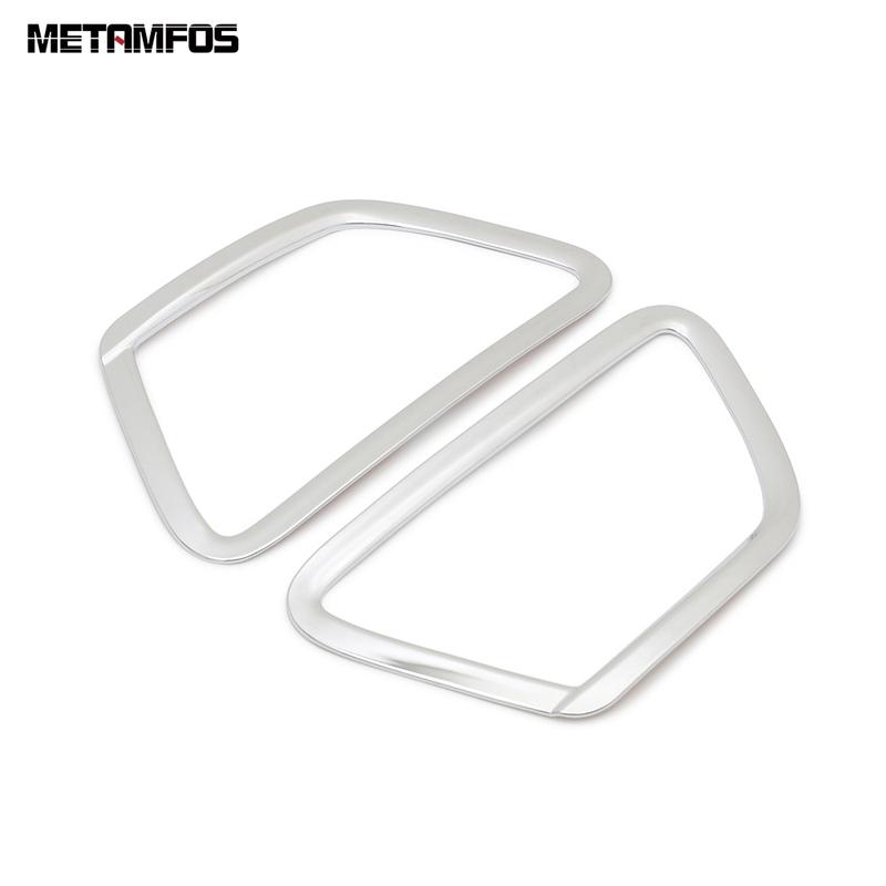 For Ford Ecosport 2013 2014 2015 2016 Chrome Fog Front Light Lamp Cover Trim Foglamp Foglight Protector Exterior Accessories