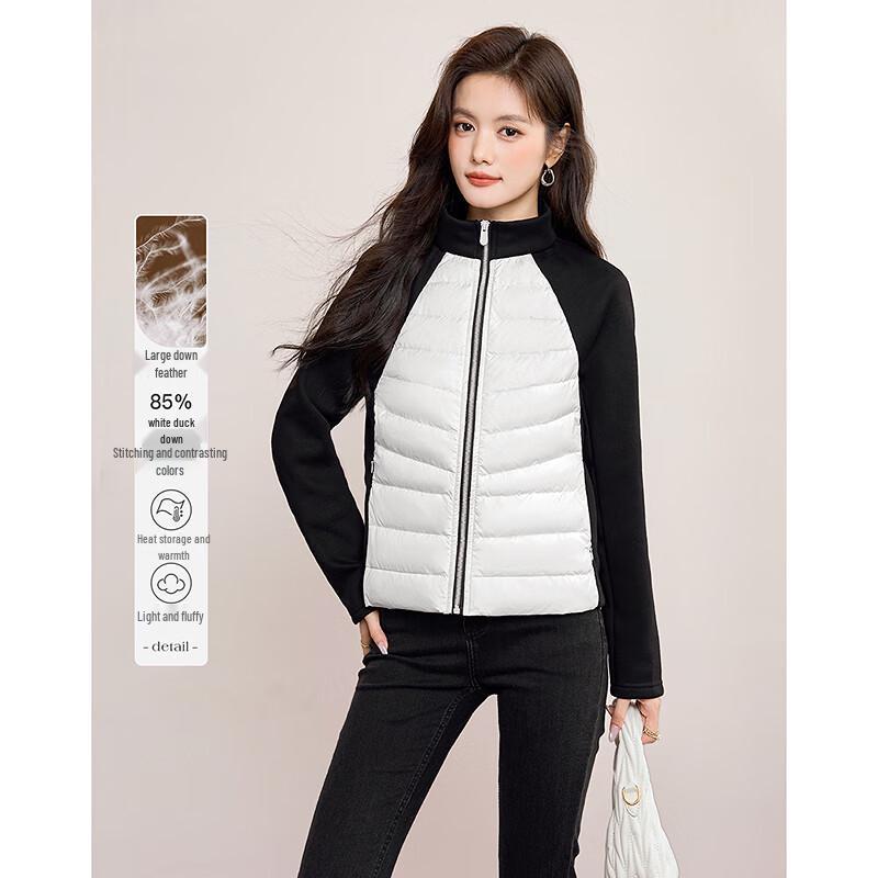 

Korean Fashion Petite Slim-Fit Winter Down Jacket L