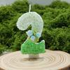 Lily of The Valley Flower Multi-Specification Creative Digital Candle Handmade Cake Decoration Premium Party Children's Year-old Candle