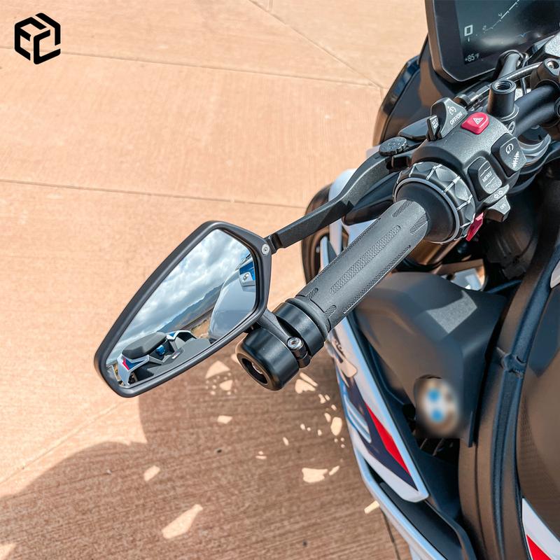 For BMW R Nine T R18 S1000R S1000RR R1250R Motorcycle Rearview Handlebar Bar End Mirrors For R NINET F 800 900 R 1200 R R9T