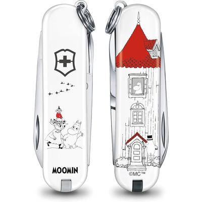 VICTORINOX Classic SD Multifunktionsmesser, ein Schweizer Multitool mit 7 Funktionen, darunter eine Schere, ein Schlitzschraubendreher, eine Nagelfeile und mehr