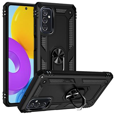 Pro Samsung Galaxy M52 Pouzdro Nárazuvzdorné Armor Ring Stojánek Nárazník Silikonový Zadní kryt telefonu Pro Galaxy M12 M32 M42 M02 M02S Pouzdra