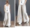 Women's High-Waist Wide-Leg Pants, Plus Size, Floor-Length for Spring/Summer .