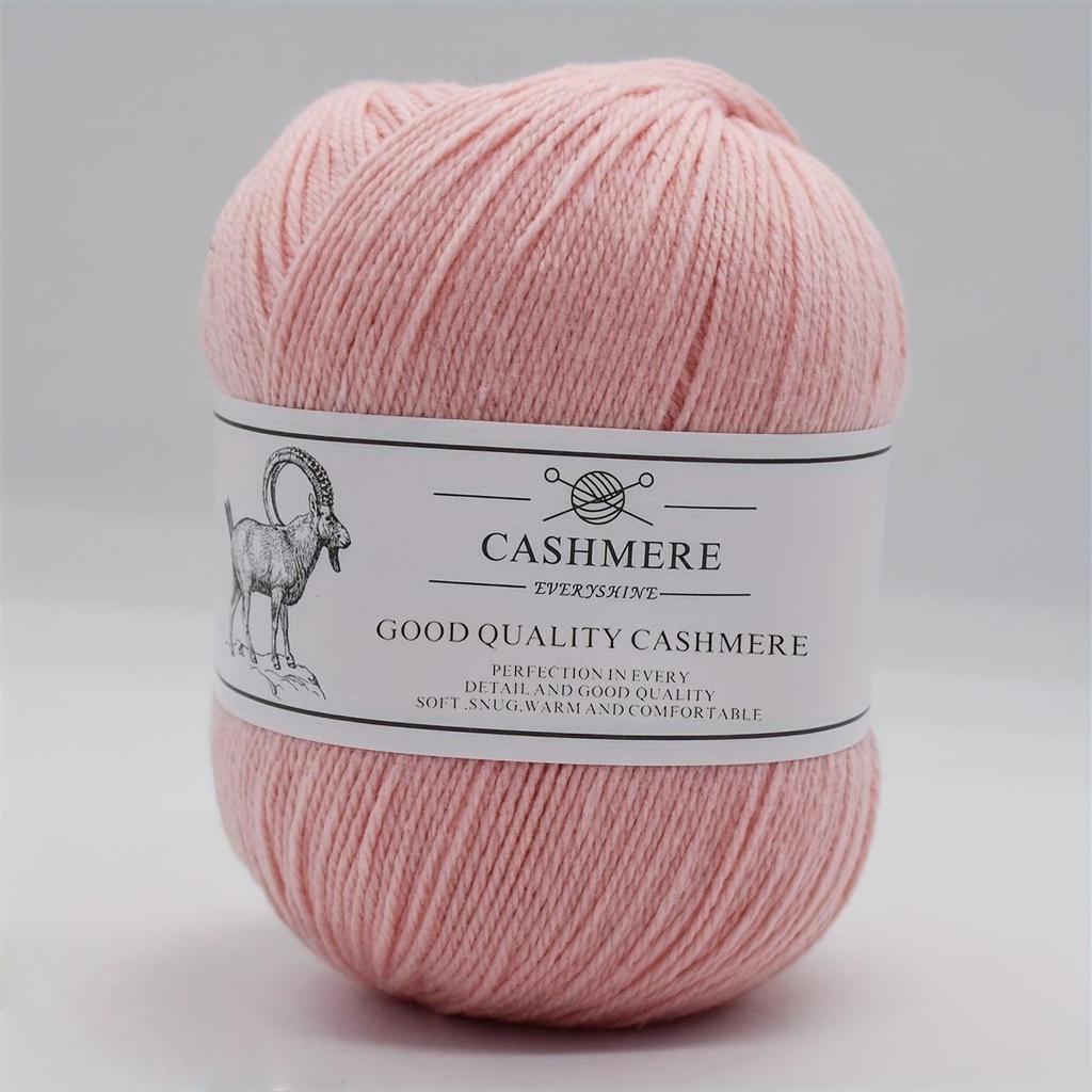 Premium Cashmere Yarn for Knitting & Crocheting – 50g/1.76oz, 320m/350yd, Ultra-Soft Fine-Gauge Handmade Wool (1.5-2.5mm Needles) Sweaters DIY Crafts
