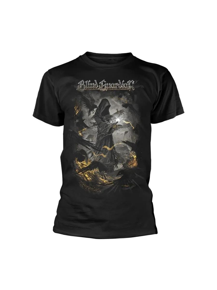 

Men s BLIND GUARDIAN Graphic T-Shirt, 100% Cotton Crew Neck Short Sleeve Tee, Casual Summer Top for Daily Wear and Gift 4XL