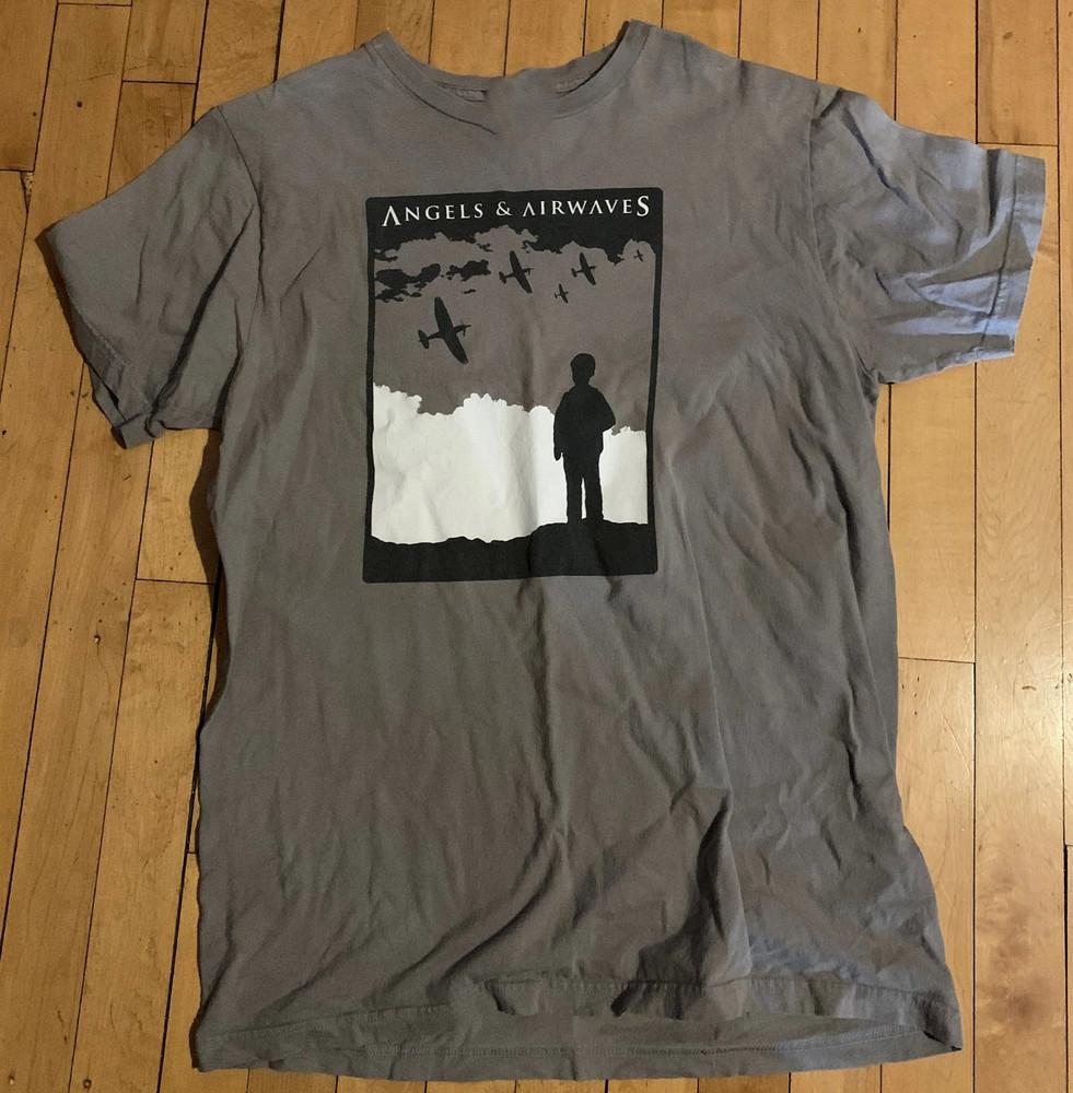 

Angels Airwaves Band Collection Gift For Fan Gray Tshirt QT564 Unisex T-Shirt S