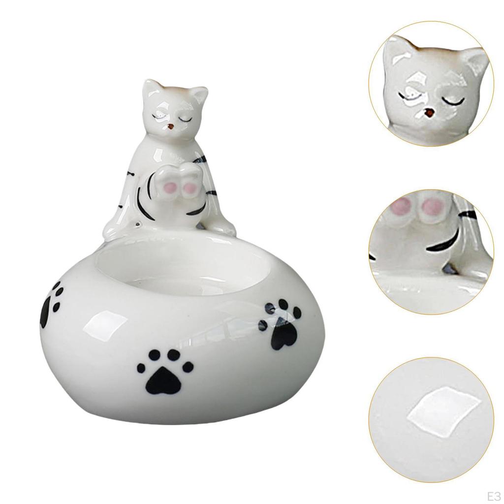 Sfeșnic pisică figura suport Tealight sculptură modernă decor de masă pentru bar living room petrecere
