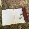 Lockable Leather Journal: Embossed Book of Secrets, Diary