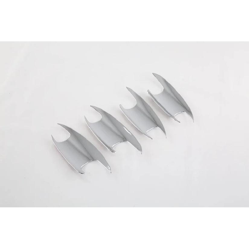 For Mercedes-Benz C-Class W206 C180 C200 C300   Carbon Fiber Style Door Handle Bowl Cover Cup Cavity Trim ert Catch