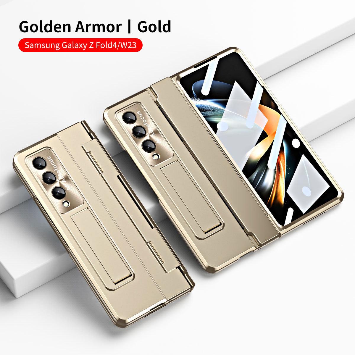 

Совместимый чехол для телефона Samsung Z Fold 7/6/5 со слотом для стилуса, подставкой, плоским шарниром и полной защитой от падений Samsung Z Fold5