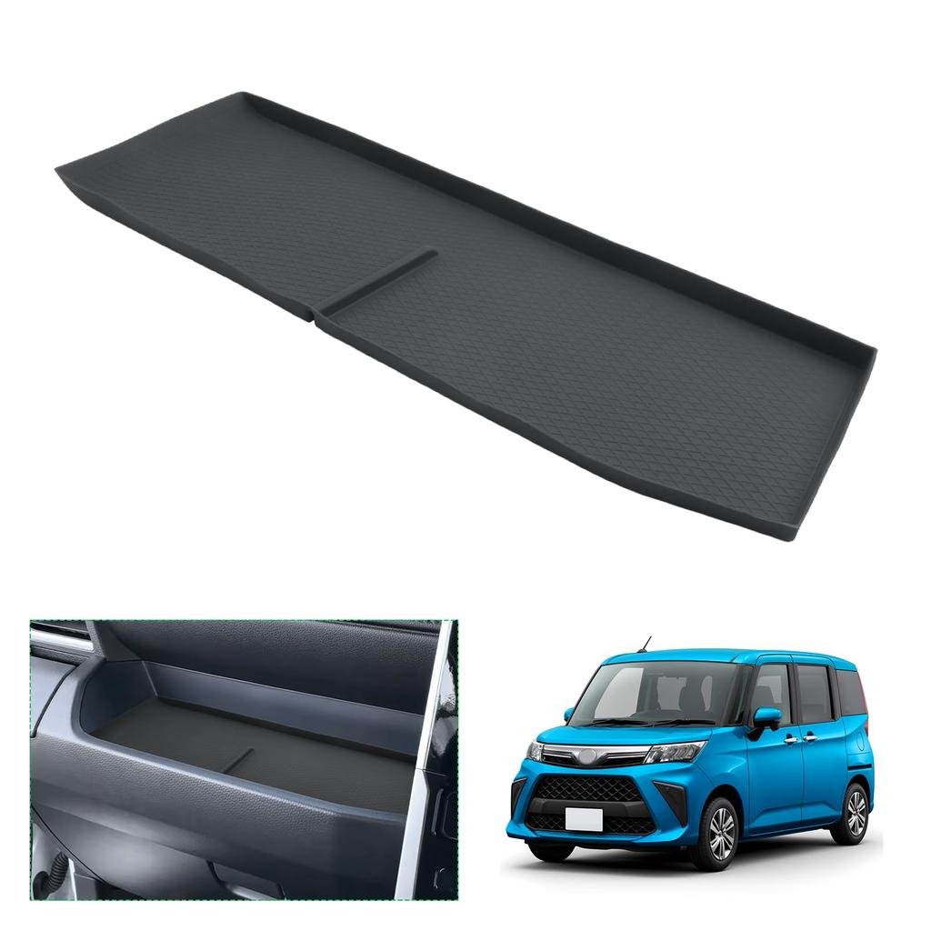 GAFAT Car Storage Box for Toyota Roomy Tank Passenger Seat Open Tray Dashboard Silicone Front Passenger Seat Storage Interior Accessories for Toyota