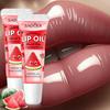 1PC Watermelon Moisturizing&Brightening Lip Oil, Lipstick, Moisturizing And Moisturizing, Anti Dryne