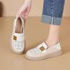 Hollow Bag Head Sandals Women's Summer 2025 New Casual Hole Shoes Soft Leather Retro Breathable Flat-soled Soft Single Shoes