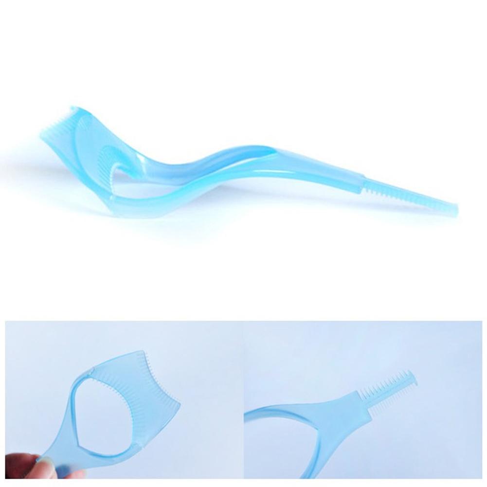 1PCS Makeup Mascara Shield Guide Guard Curler Eyelash Shield Lash Curler Guide Guard Comb Cosmetics Applicator