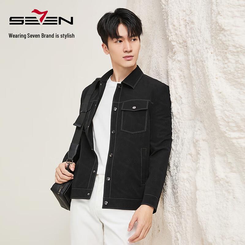 

Septwolves Men s Printed Workwear Lapel Jacket 4XL