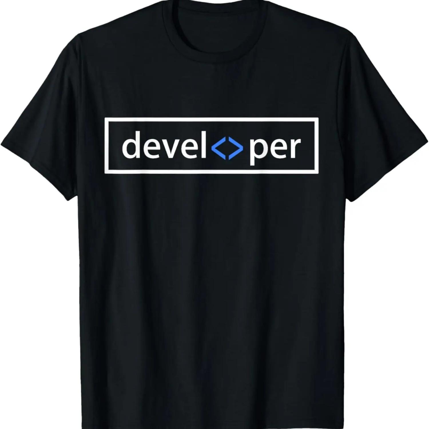 Web Developer Coding Full Stack Programmer T-Shirt S чёрный