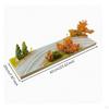 1:64 Scale Autumn Road Diorama Handmade Miniature Street Scene Realistic Details Model Car