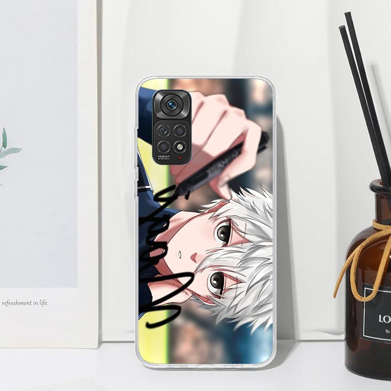 Blue Lock Nagi Seishiro Phone Case For Xiaomi Redmi Note 15 13 14S 14 Pro Plus 12S 11S 10S 12 11E 10 11T Art Fundas Back Cover R