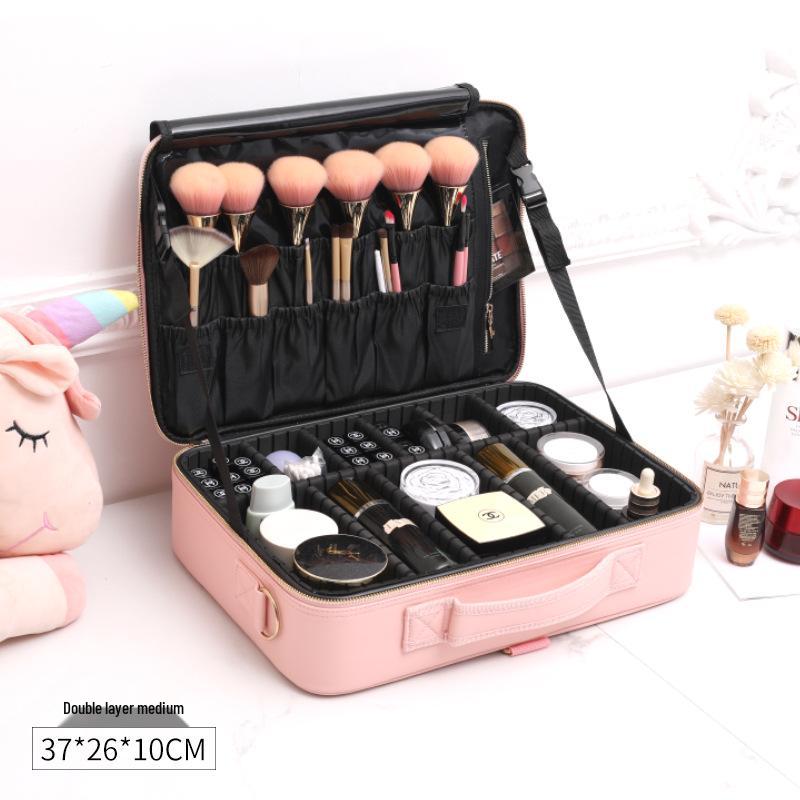 Large Capacity Portable Waterproof Makeup Artist Travel Bag