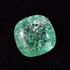 Natural Green Emerald Loose Gemstone Square Cushion 18.70 Ct Colombian for Jewelry Making and Crafts