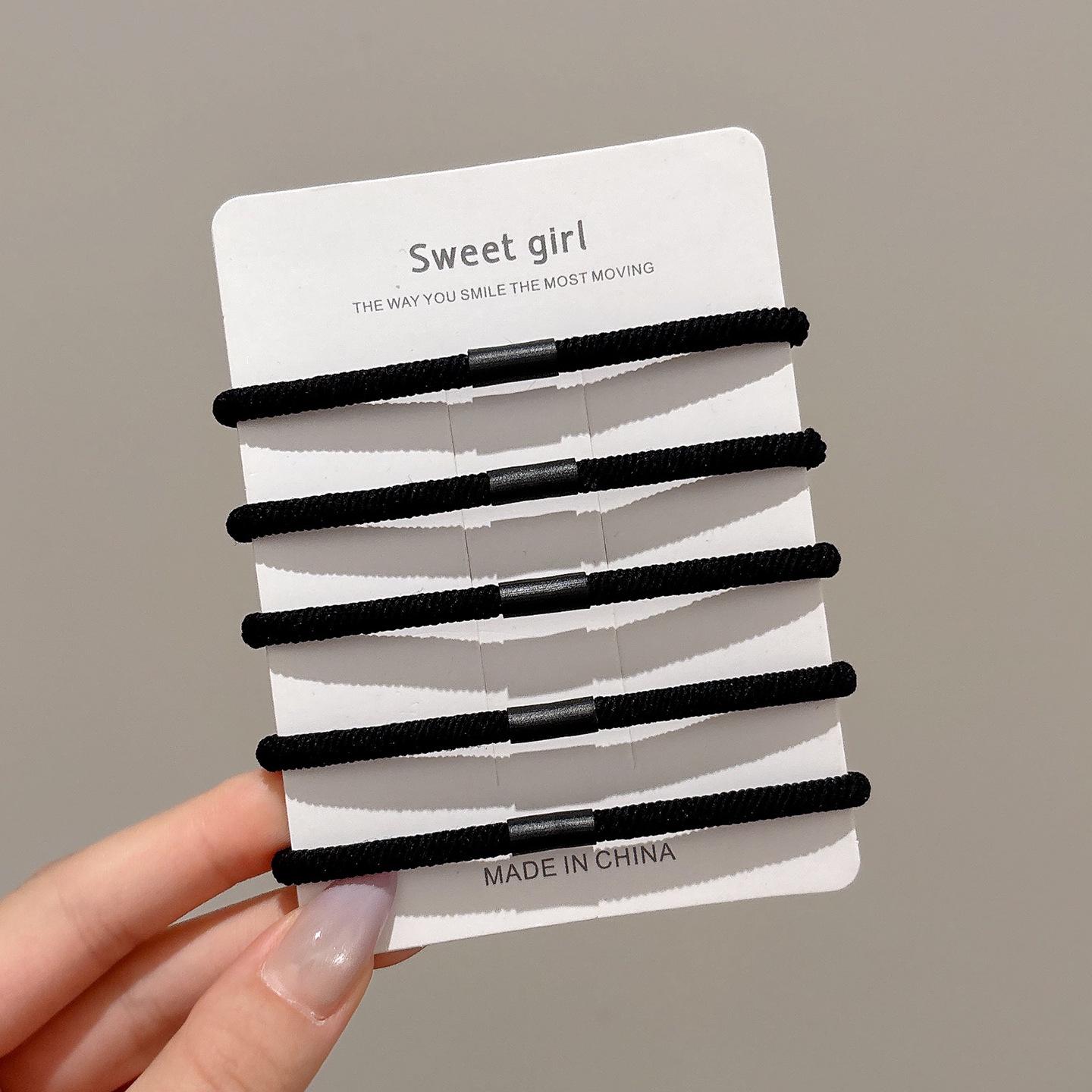 

Эластичные женские резинки для волос 2025: Прочные высокоэластичные резинки для хвоста