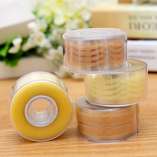 600Pcs Waterproof Invisible Double Eyelid Adhesive Stickers Tape Makeup Tool