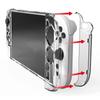 Clear PC Hard Case for Switch 2 Split Clear Cover Anti-scratch Crystal Protector Case Shockproof for Nintendo Game Accessories