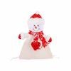 Knitted Christmas Doll Bag Santa Claus Gift Bag Christmas Eve Xmas Drawstring Bag  Home Decoration