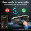 Bluetooth 5.3 Wireless Motorcycle Helmet Headset Hands-free Call Phone Motorcycle Waterproof Earphone Music Player Moto Helmet