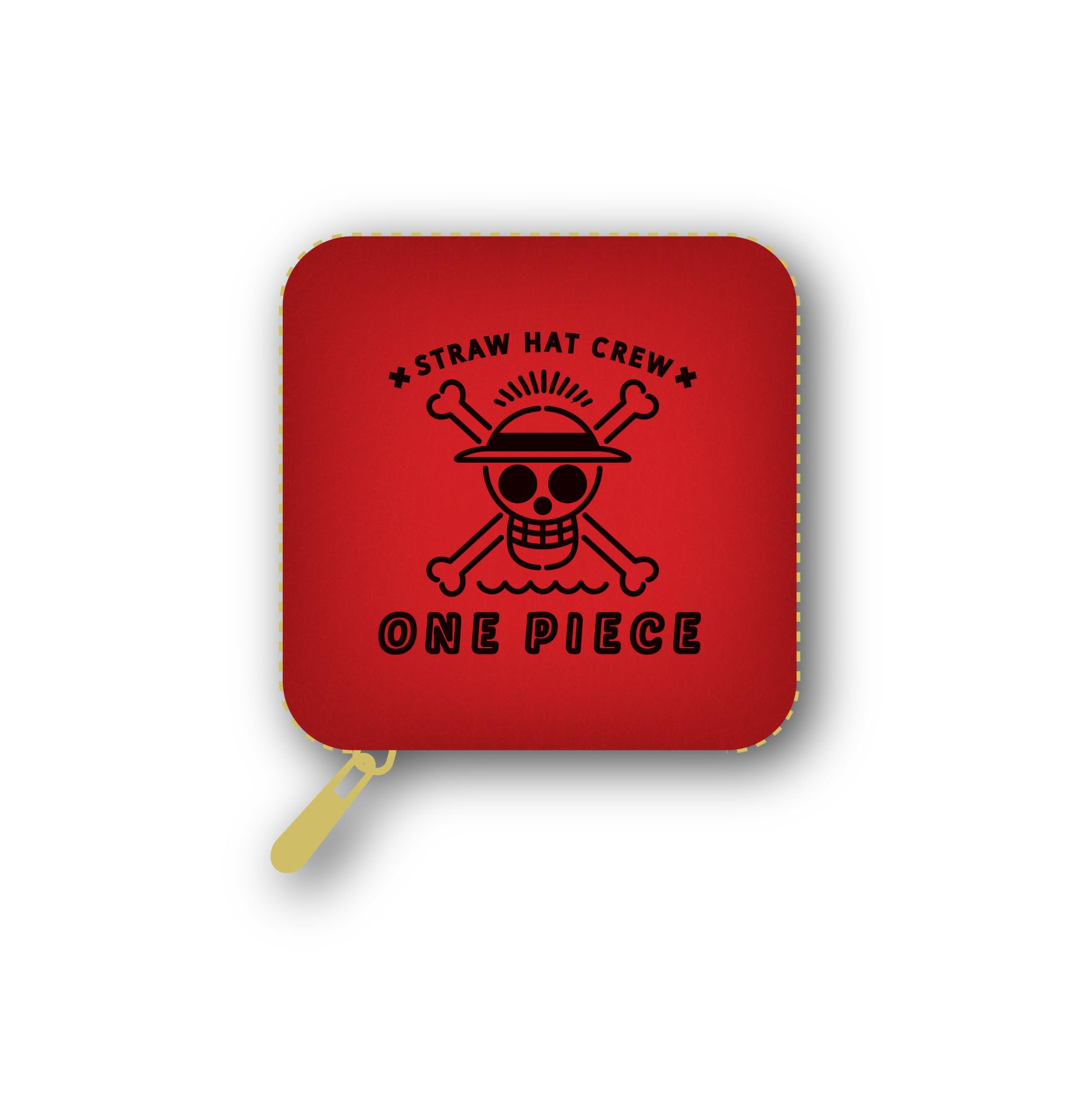 ONE PIECE Straw Hat Crew Leather Accessory Case