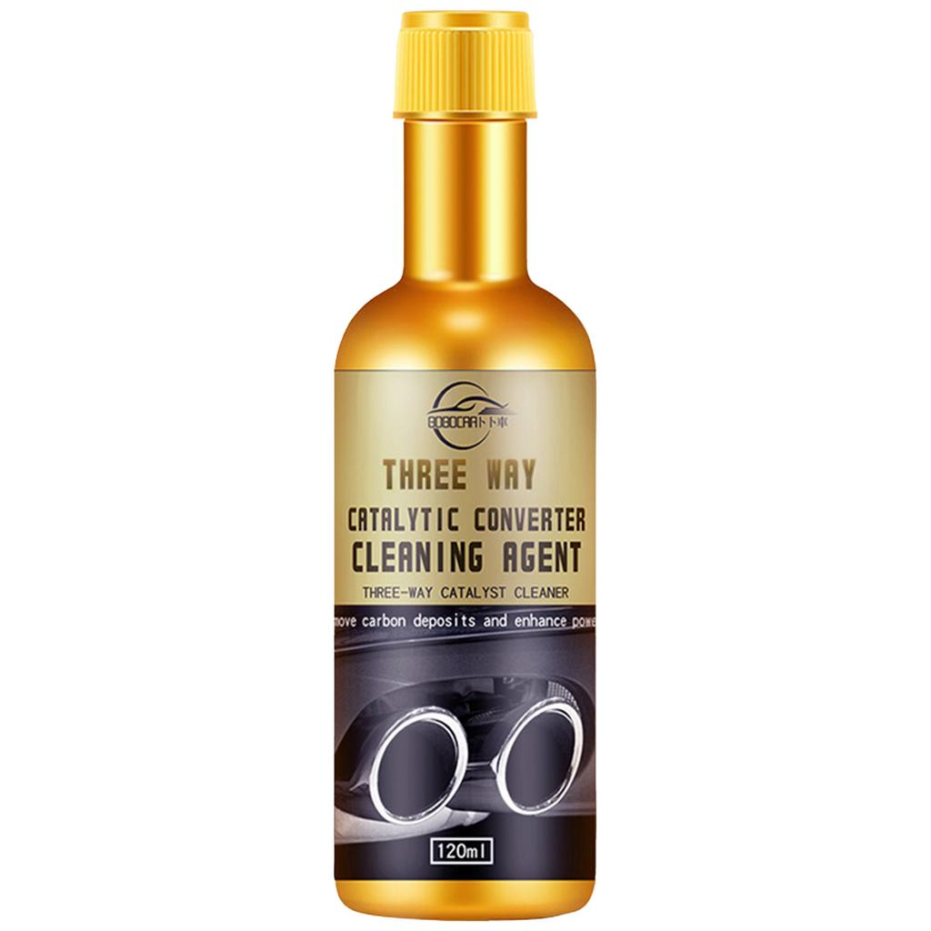 120ml Car Catalytic Converter Cleaner Interior No-Removal Exhaust Three-Way Cleaner Exhaust Gas Catalytic Carbon Removal