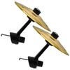 Car Crash Cymbal Air Vent Car Drum Cymbal Mini Drum Suitable for All Types of Vehicles for Car Vent